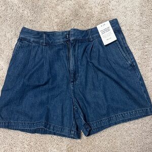 Madewell Dark Blue Jean Shorts